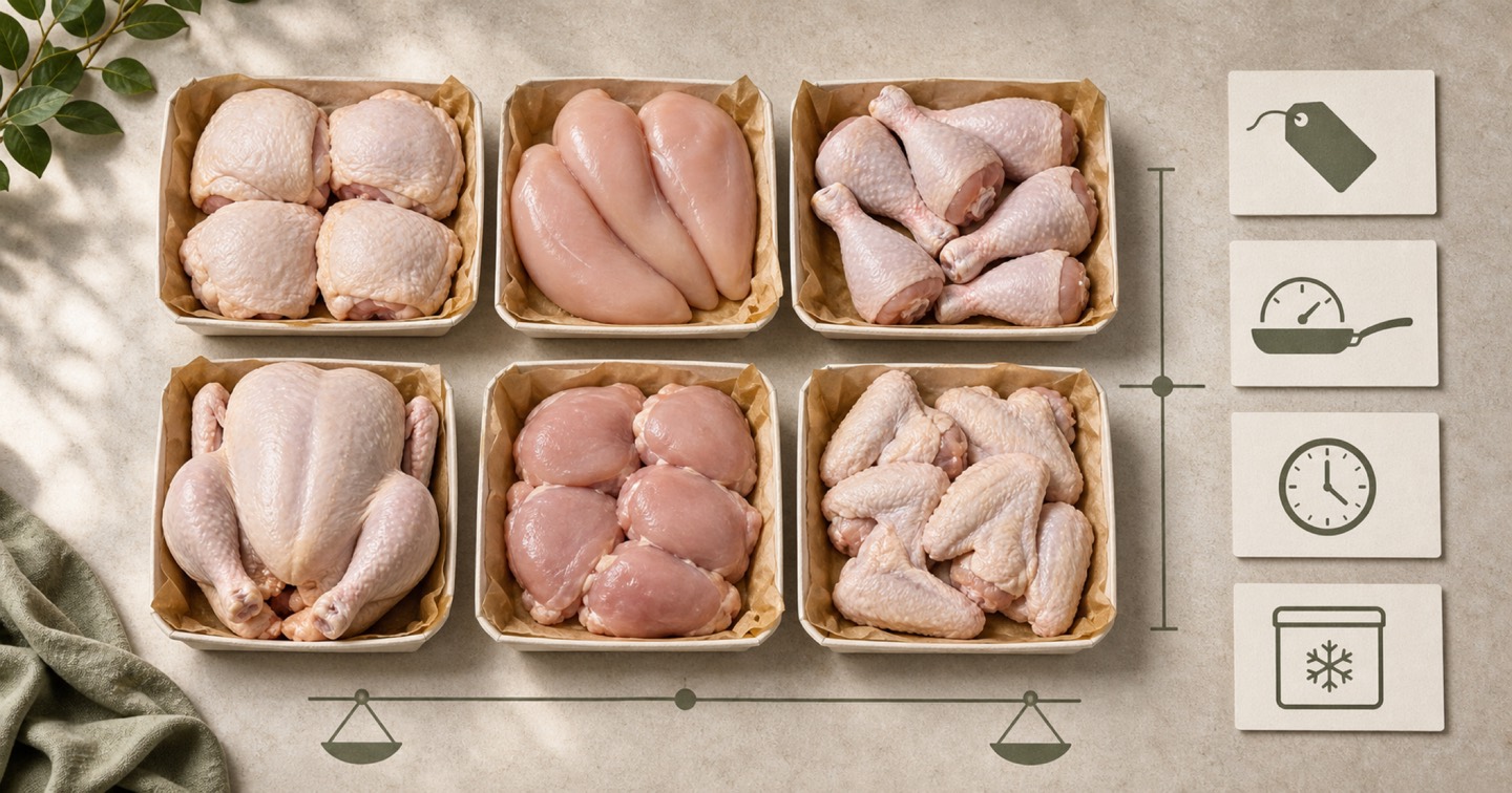 Best-value chicken choices by cut editorial image