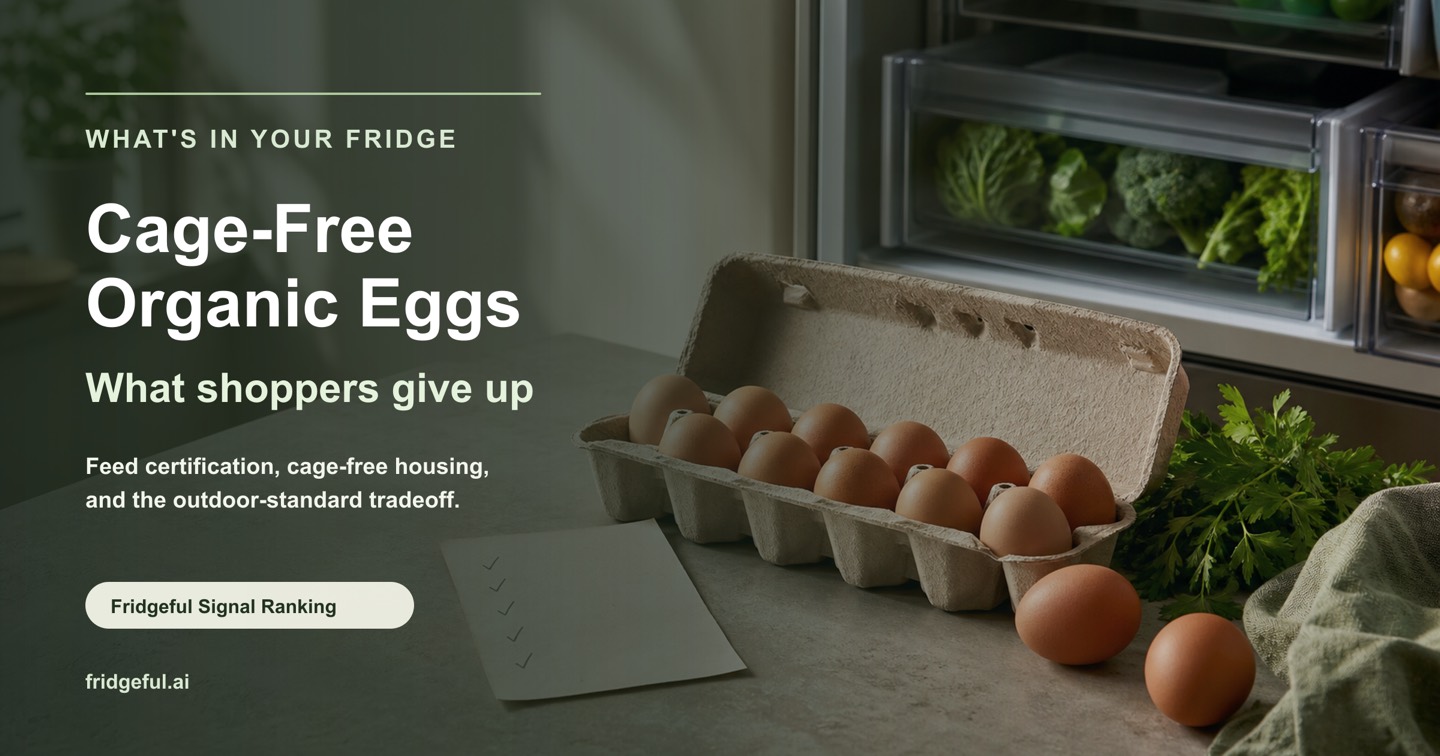 Cage-Free Organic Eggs and What Shoppers Give Up editorial image