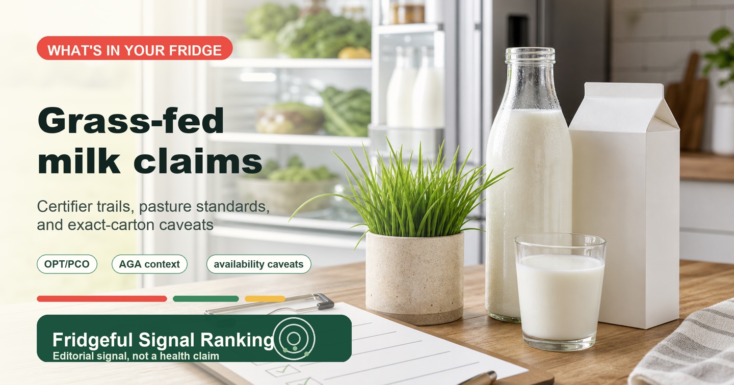 Grass-Fed Milk Claims and Verification editorial image