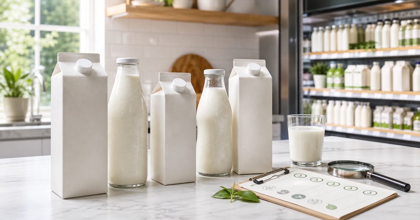 Private-Label Organic Milk Transparency editorial image