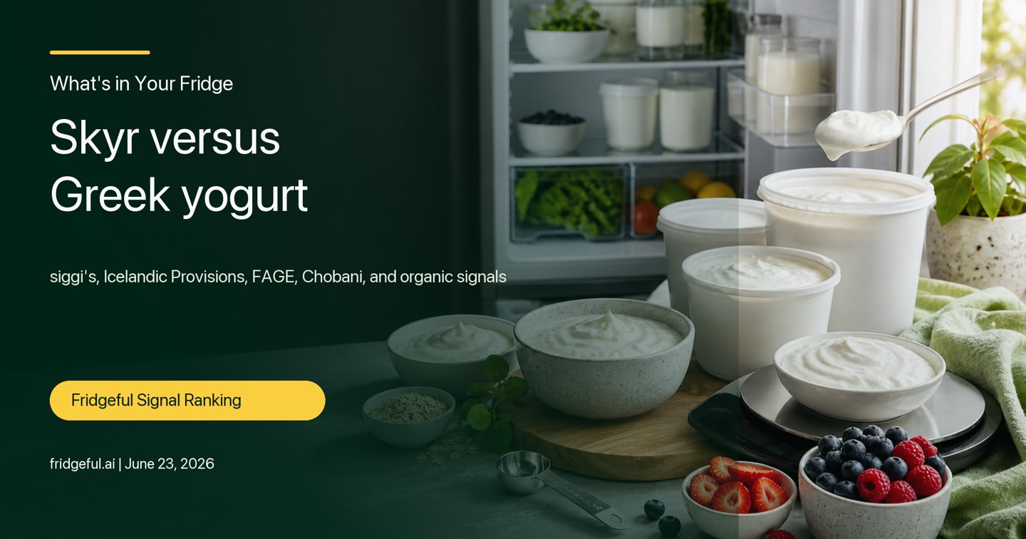Skyr versus Greek yogurt editorial image