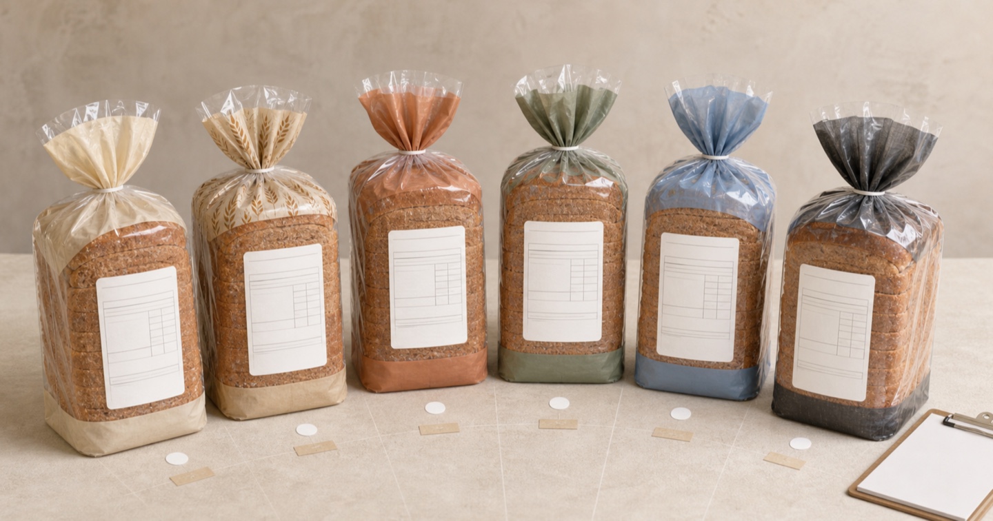 Store-brand bread quality editorial image